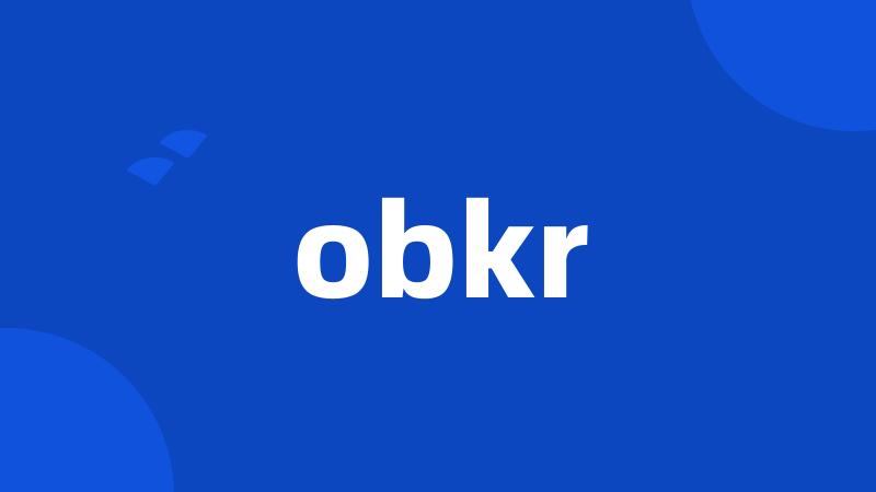 obkr