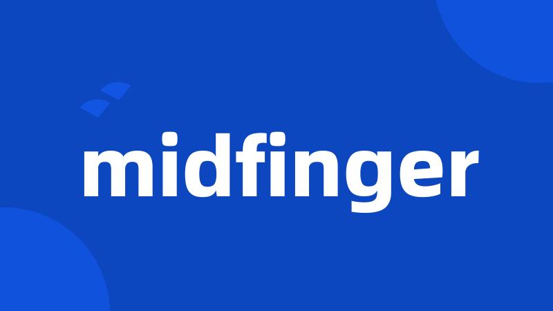 midfinger