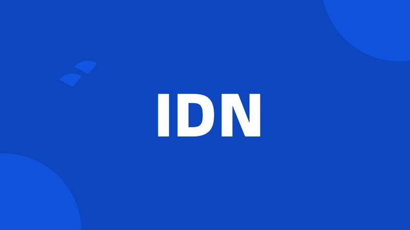 IDN