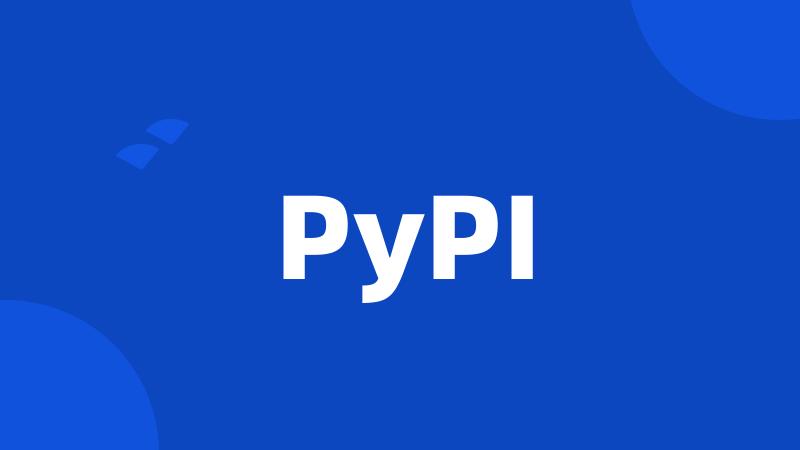 PyPI