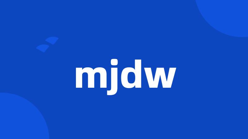 mjdw