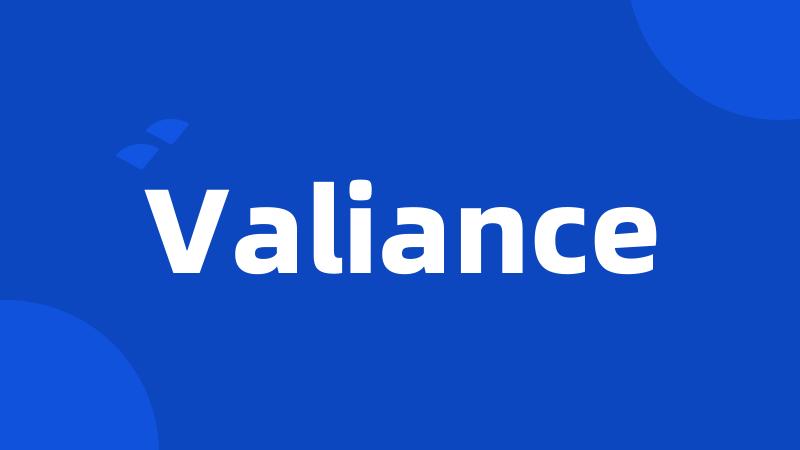Valiance
