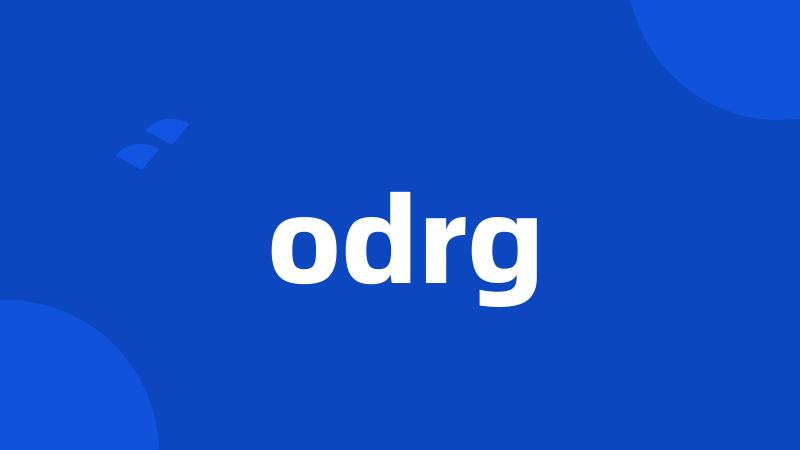 odrg