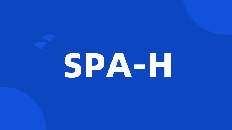 SPA-H