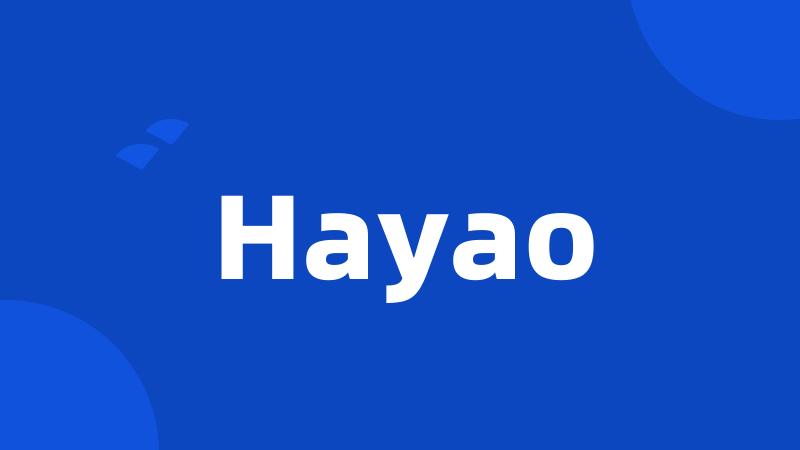 Hayao