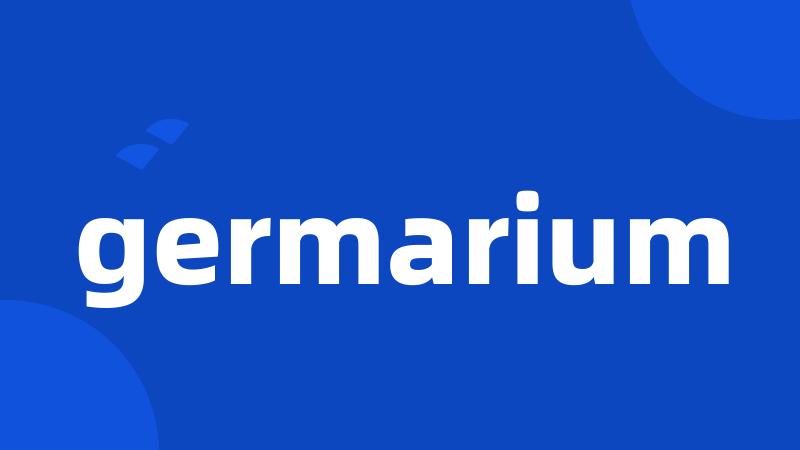 germarium