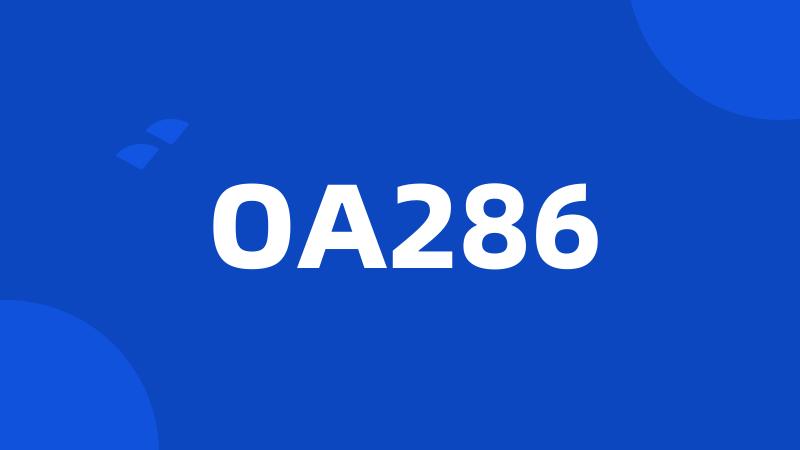 OA286