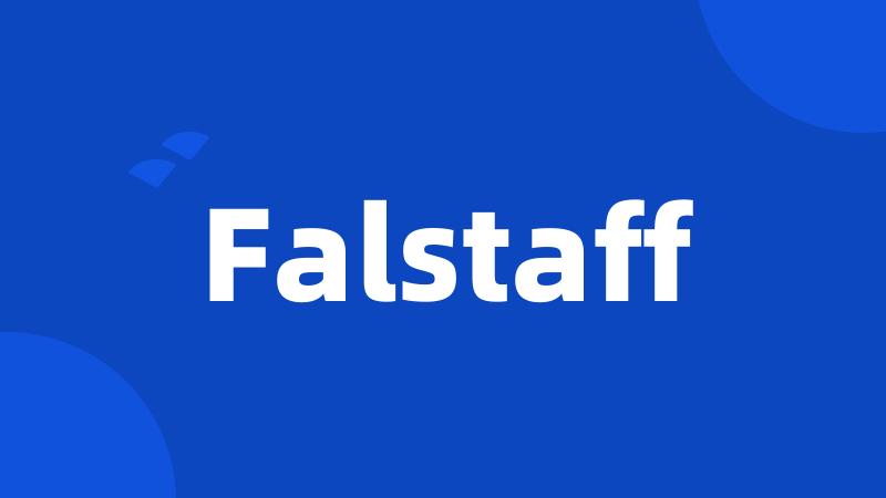 Falstaff