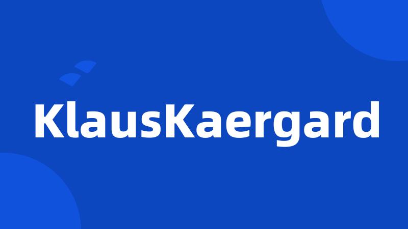 KlausKaergard