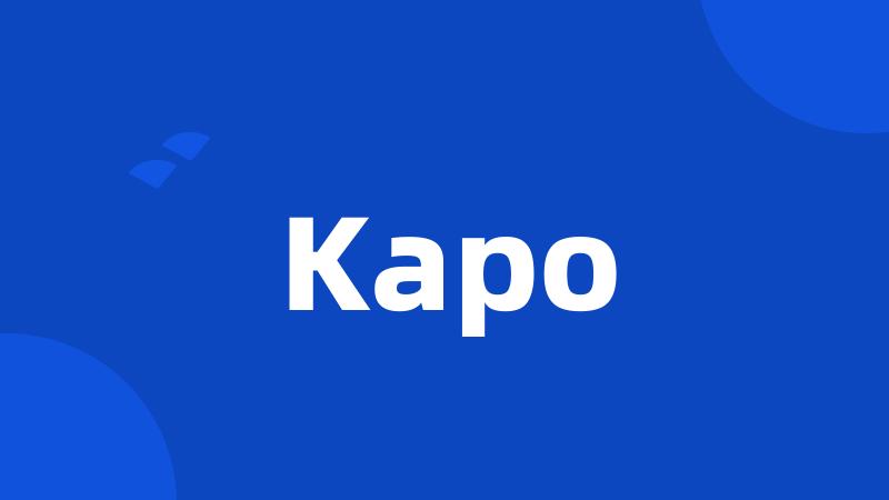 Kapo