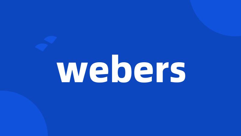 webers