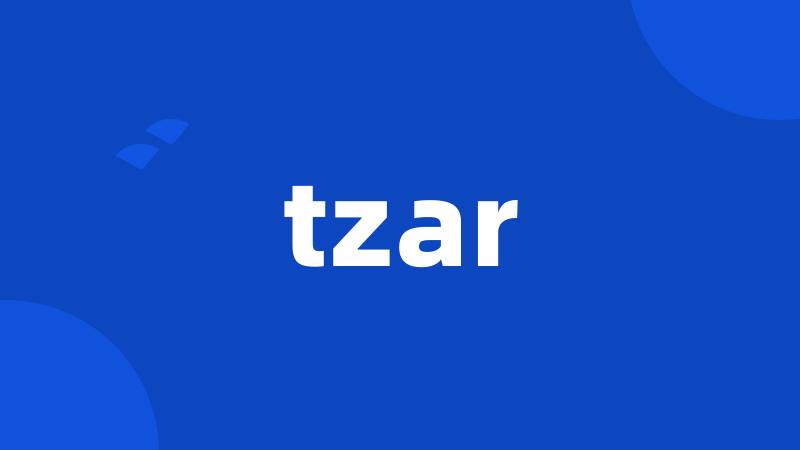 tzar