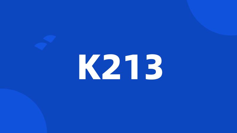 K213