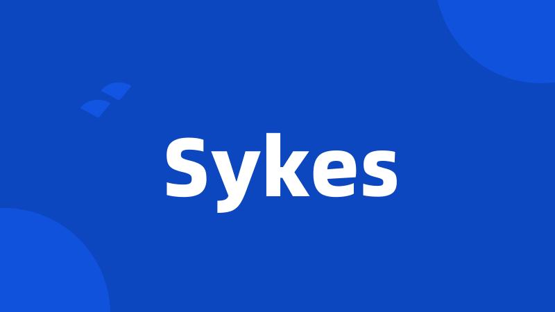 Sykes