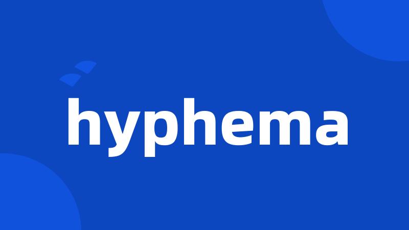 hyphema