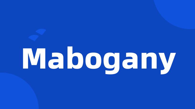 Mabogany