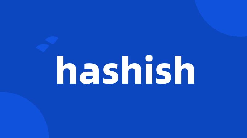 hashish