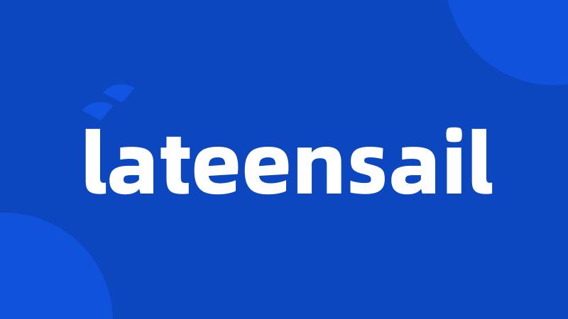 lateensail