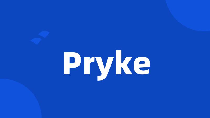 Pryke