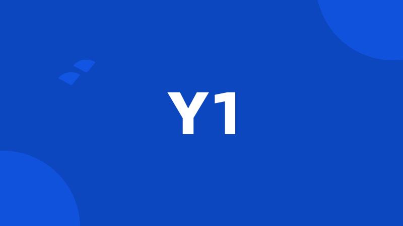 Y1