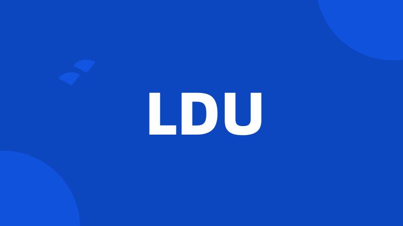 LDU