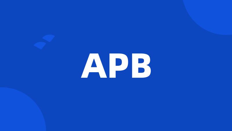 APB