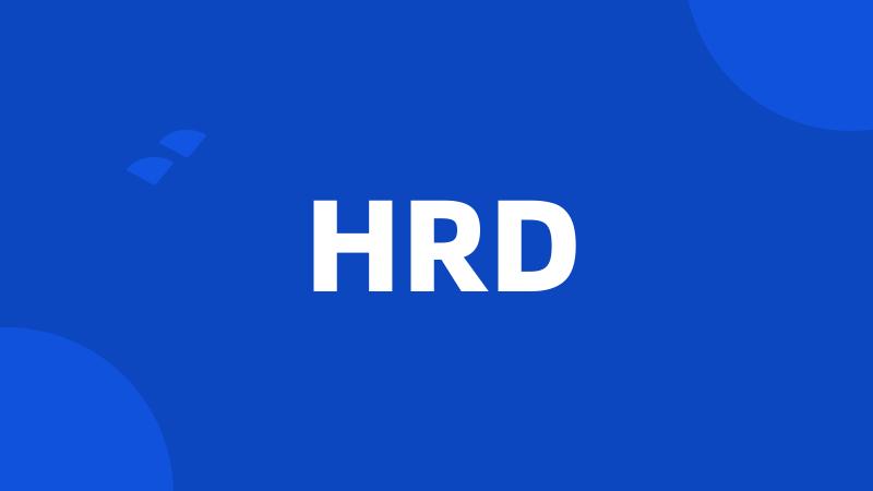 HRD