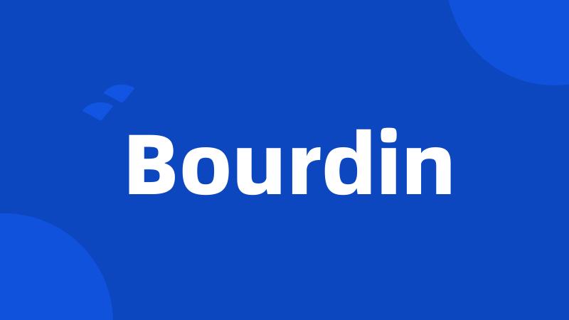Bourdin