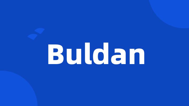 Buldan