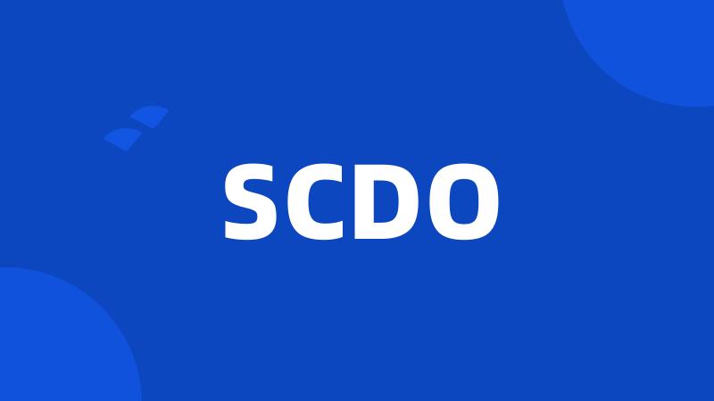 SCDO