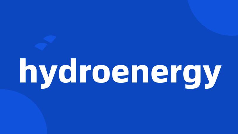 hydroenergy