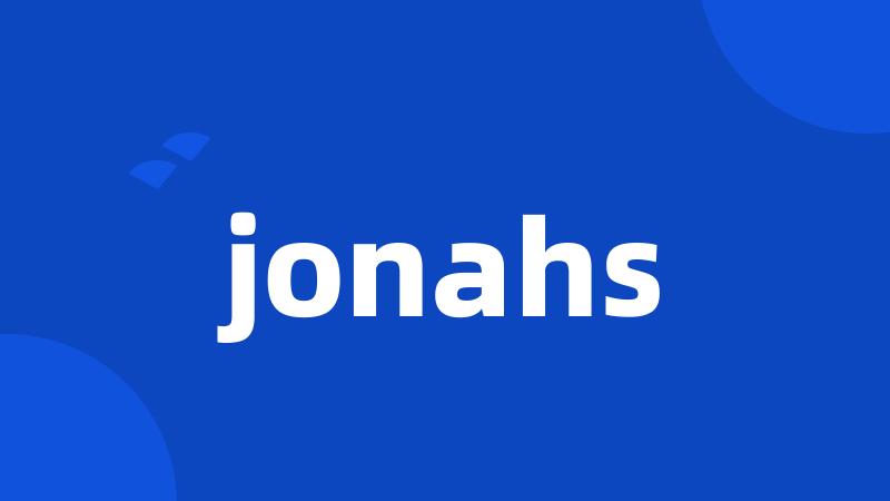 jonahs