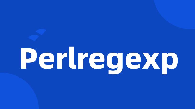 Perlregexp