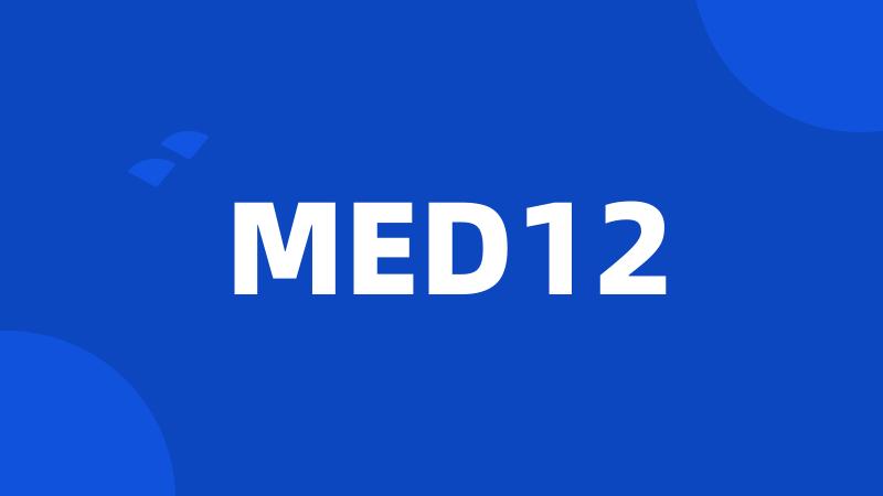 MED12