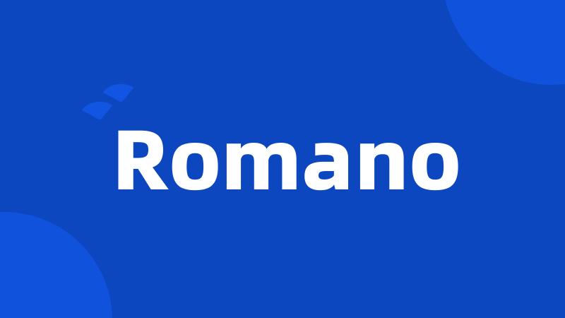 Romano