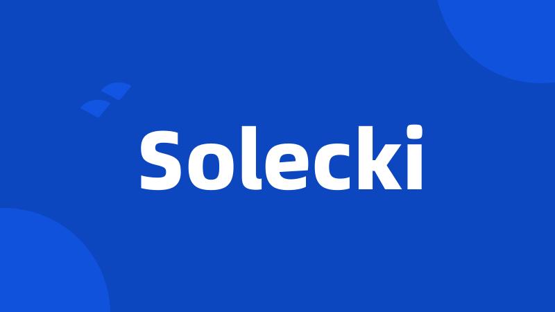 Solecki