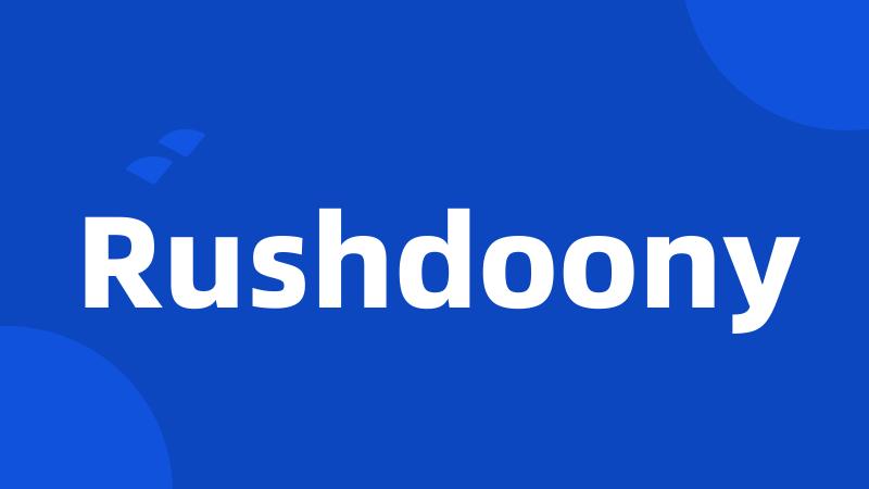 Rushdoony