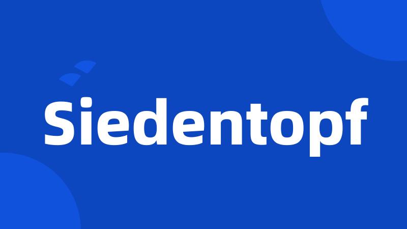 Siedentopf