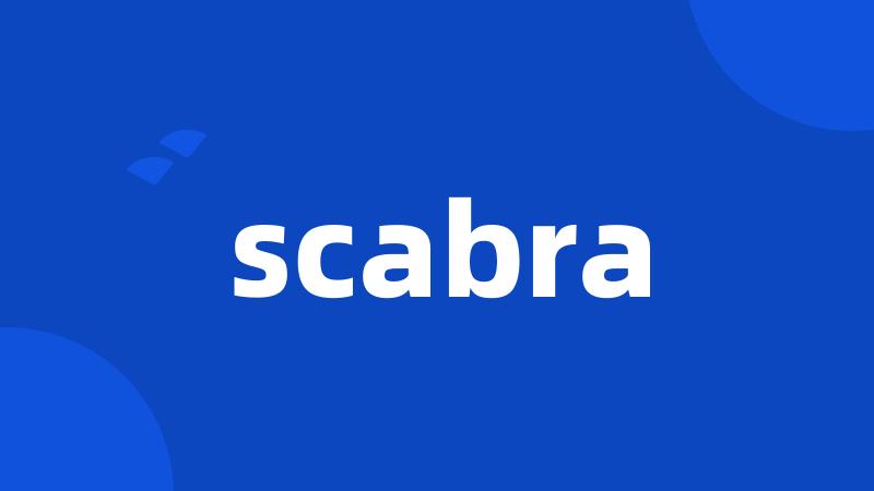 scabra