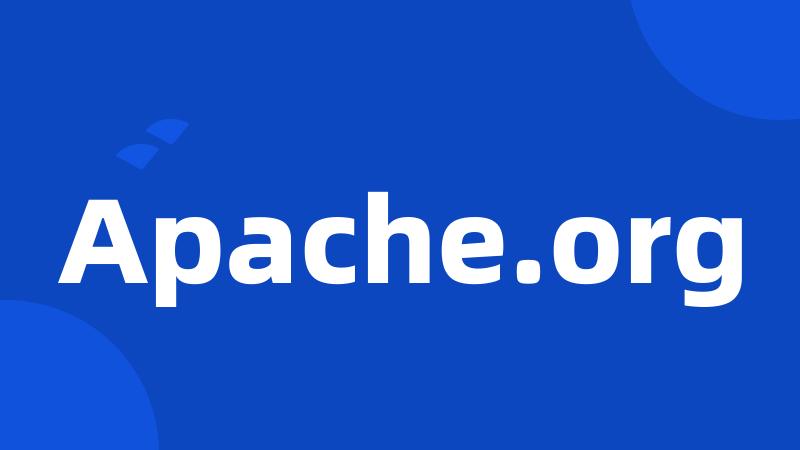 Apache.org