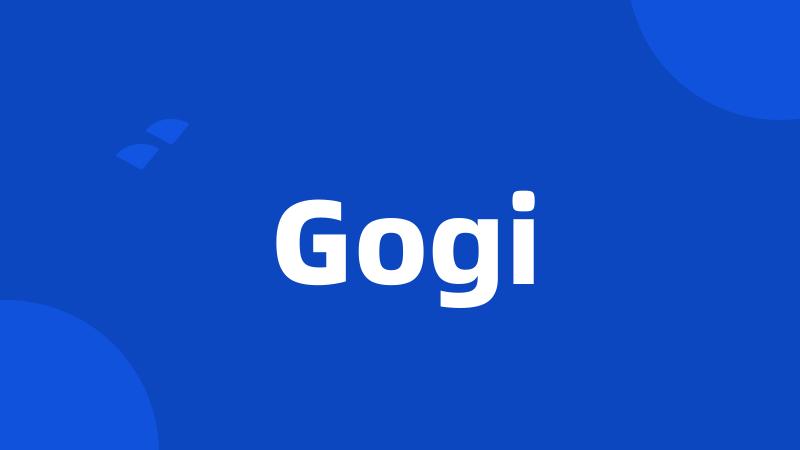 Gogi