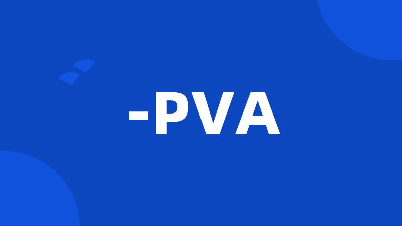 -PVA