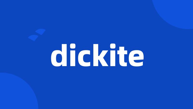 dickite