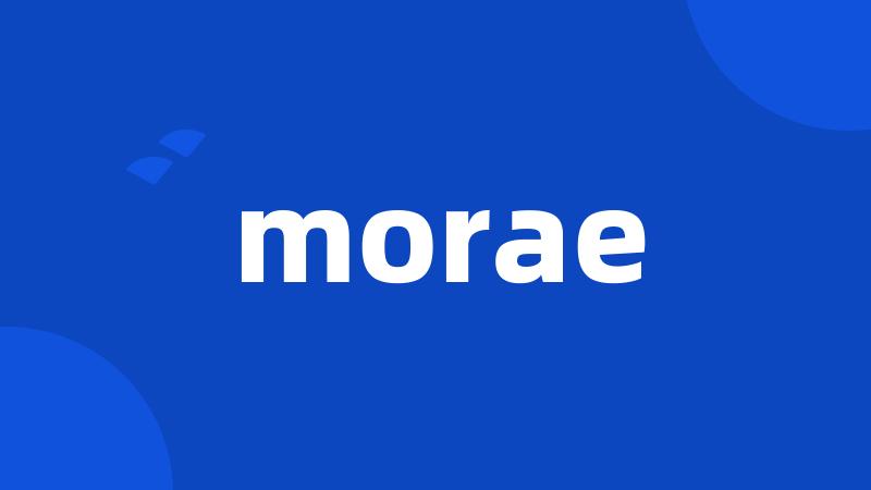 morae