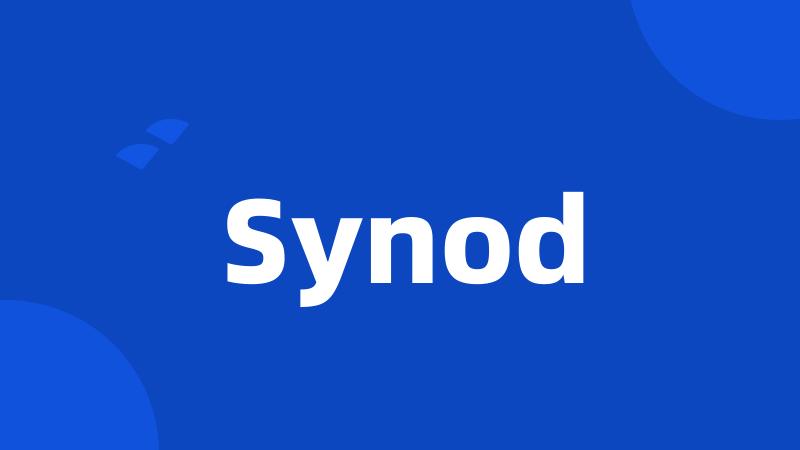 Synod