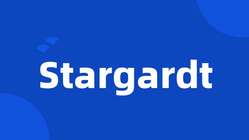 Stargardt