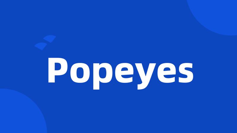 Popeyes