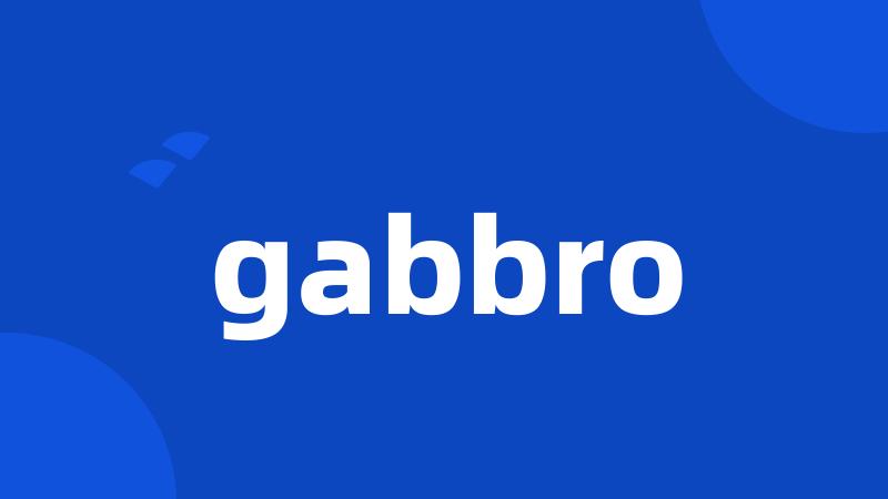 gabbro