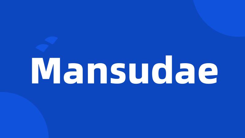 Mansudae