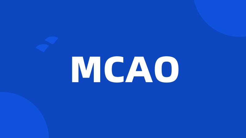 MCAO